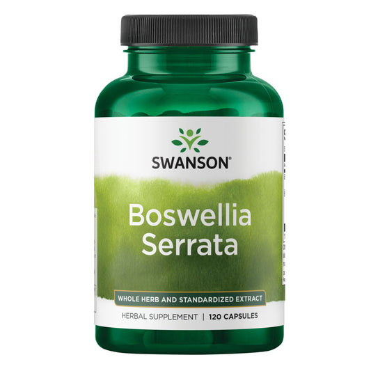 Swanson Suplemento de Boswellia serrata (estandarizada) 200 mg, 120 cápsulas