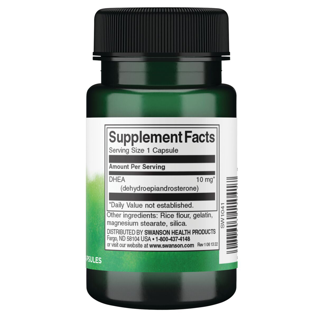 Swanson Suplemento de Dhea 10 mg, 120 cápsulas