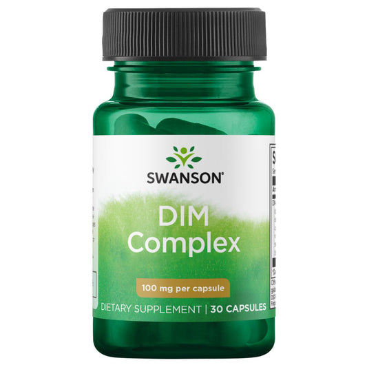 Swanson Ultra Complejo DIM (Diindolilmetano) 100mg, 30 Cápsulas