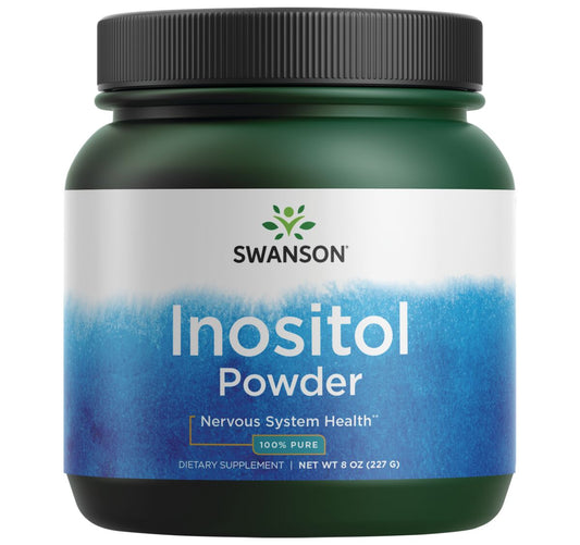 Swanson - Inositol en polvo 100 % puro - 8 Onzas (227 g)