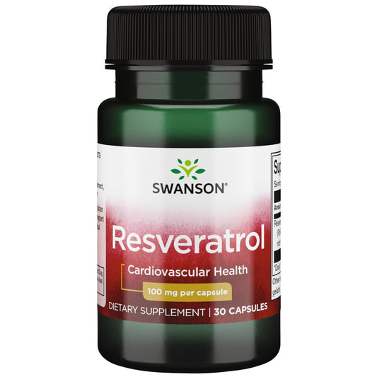 Swanson - Resveratrol 100mg- 30 cápsulas