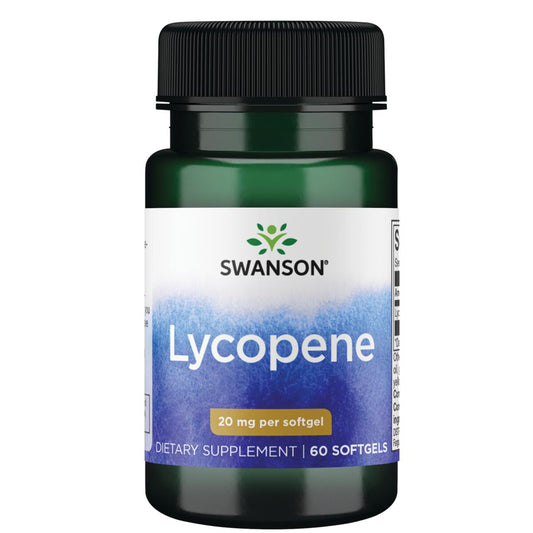 Swanson Suplemento de licopeno 20 mg, 60 cápsulas