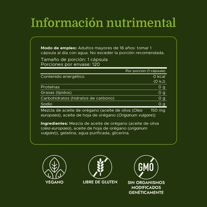 Swanson Suplemento Aceite de orégano, 120 cápsulas blandas