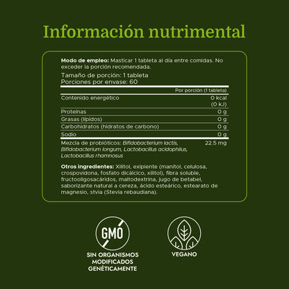 Swanson Probiótico masticable para niños - Sabor natural a cereza, 60 masticables