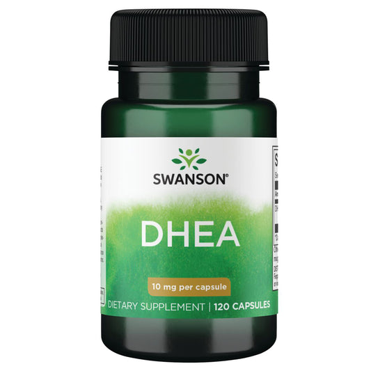 Swanson Suplemento de  Dhea 10 mg, 120 cápsulas