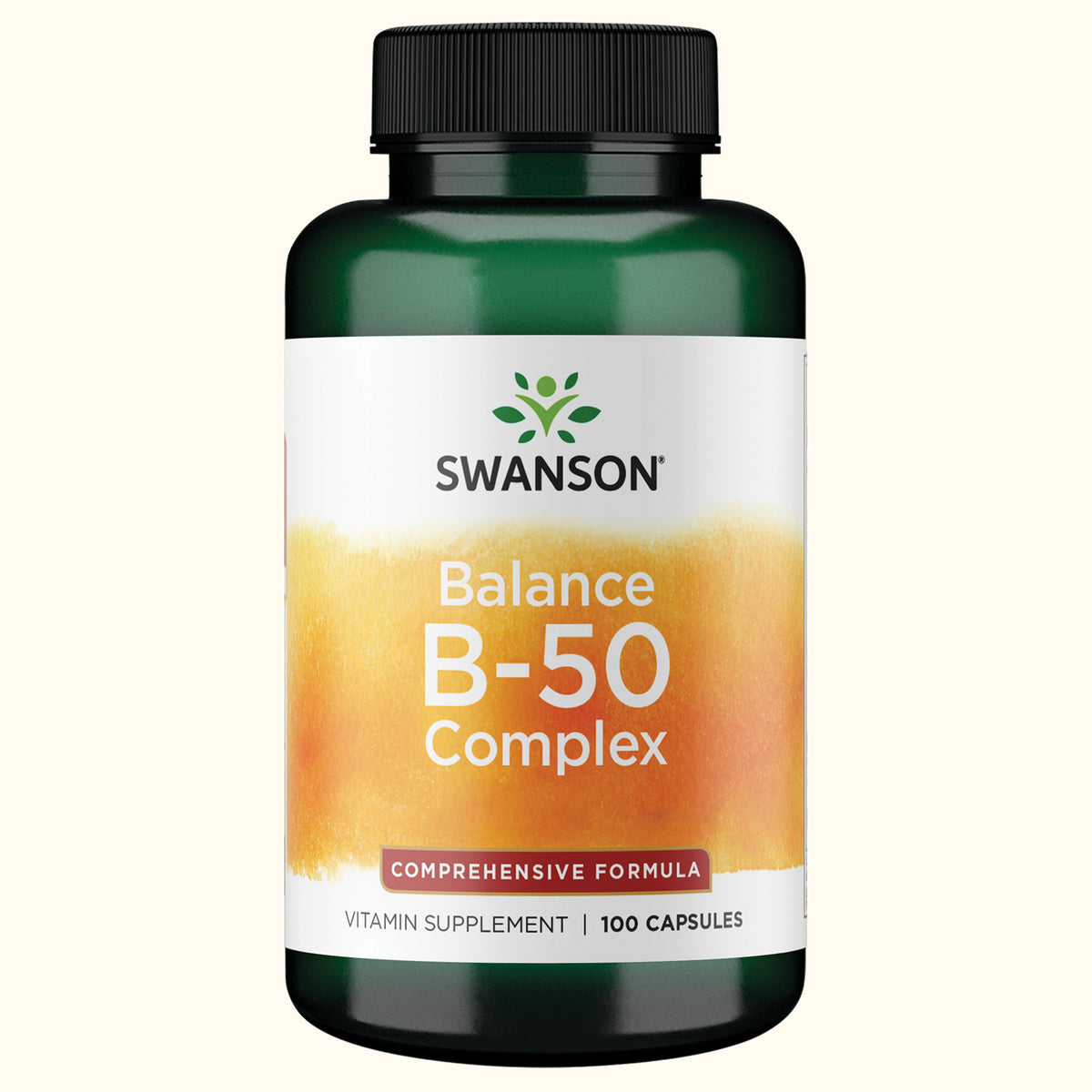 Swanson Balance B‑50 Complex, 100 Cápsulas, Non‑GMO, Certificado GMP