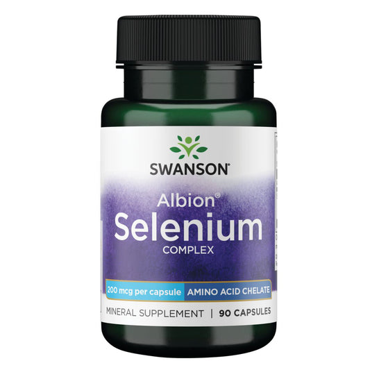 Swanson Complejo Albion Selenio 200mcg, 90 cápsulas