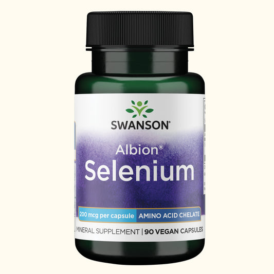 Swanson Complejo Albion Selenio 200mcg, 90 cápsulas