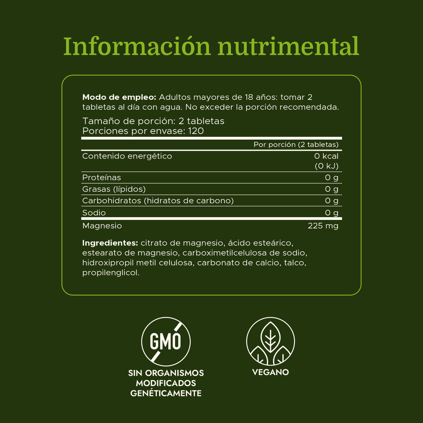 Swanson Suplemento Citrato de Magnesio Máxima Potencia 112.5 mg, 240 tabletas
