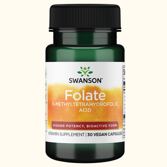 Swanson Ultimate Folate 1,360 mcg DFE, 30 Cápsulas