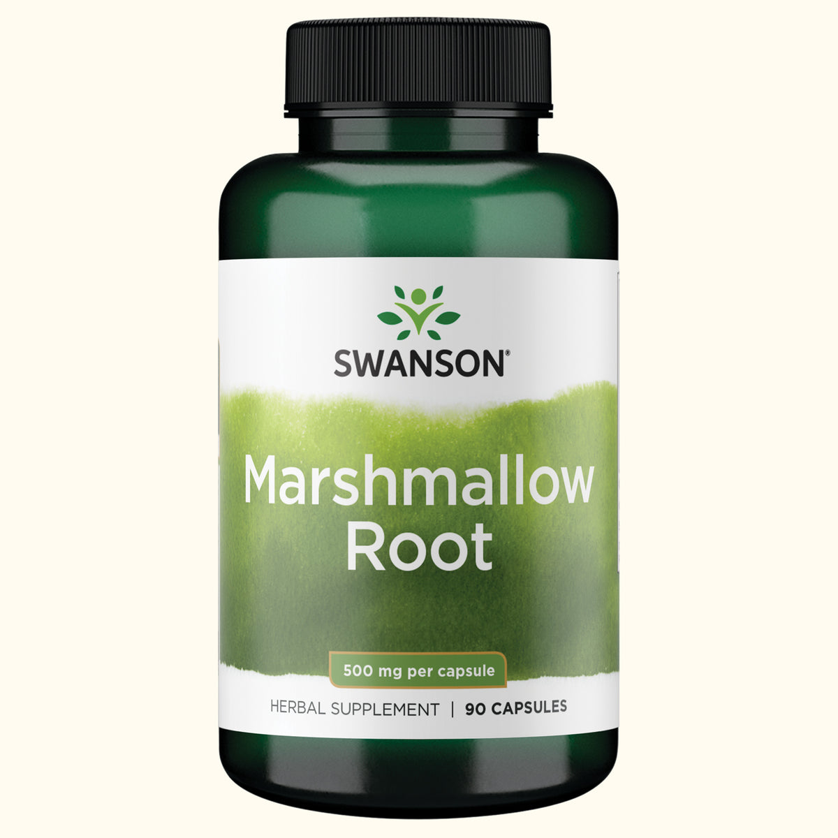 Swanson Suplemento de Raíz de malvavisco 500mg, 90 cápsulas