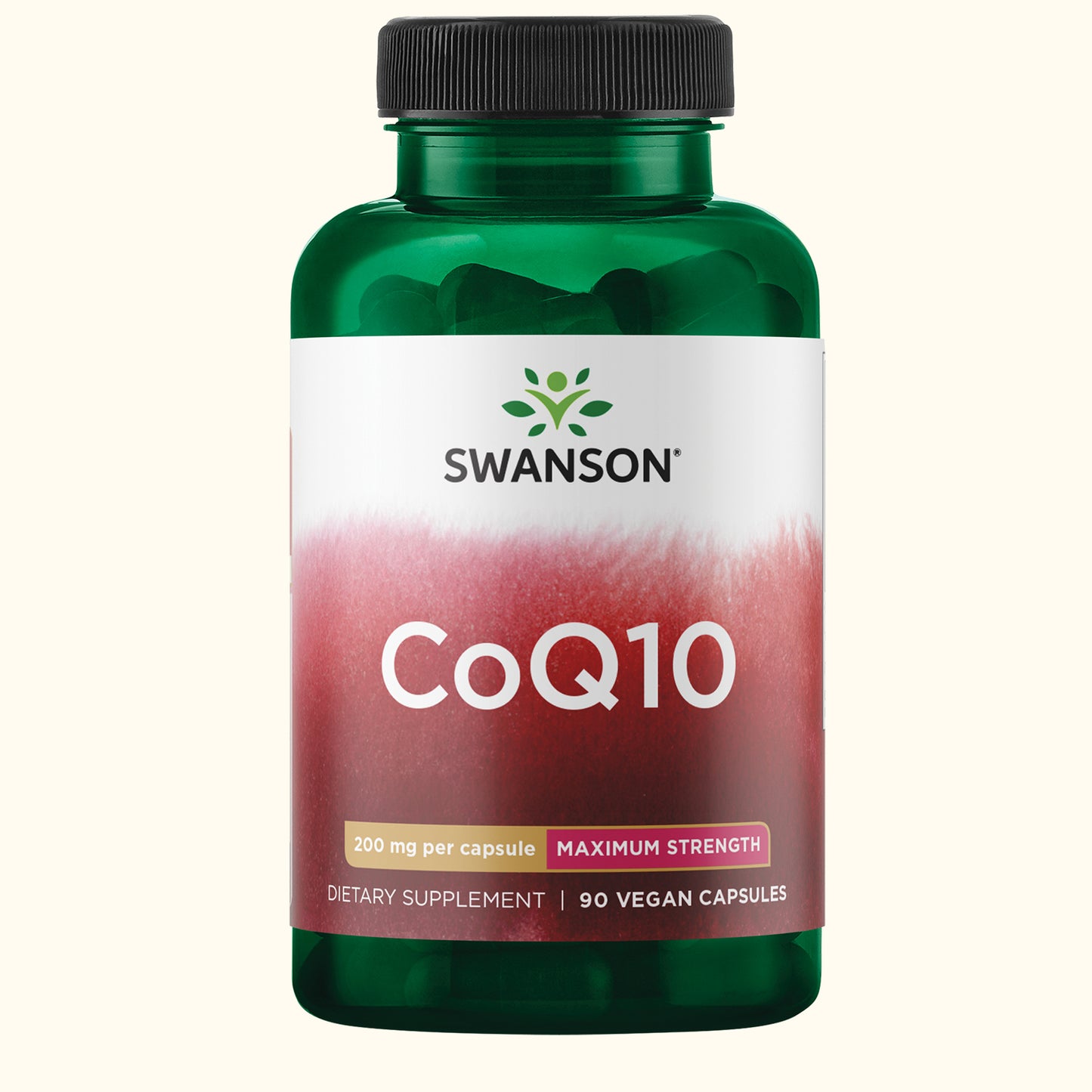 Swanson Suplemento de CoQ10, Concentracion Maxima 200 Mg, 90 Cápsulas