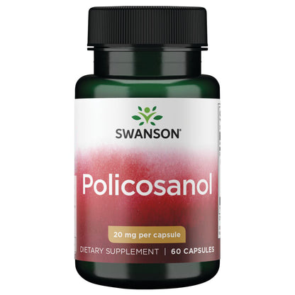 Swanson Suplemento de Policosanol 20 Mg, 60 cápsulas
