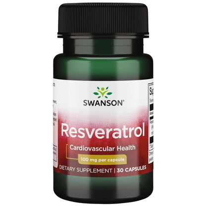 Swanson - Resveratrol 100mg- 30 cápsulas