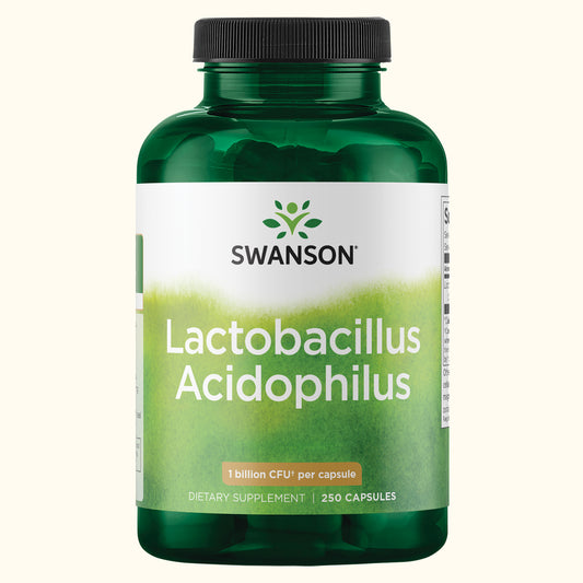 Swanson Premium Lactobacillus Acidófilo1 billon CFU, 250 cápsulas