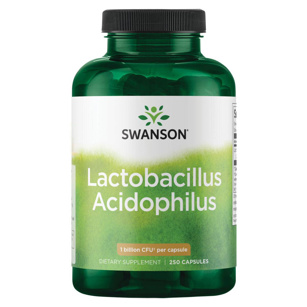 Swanson Premium Lactobacillus Acidófilo1 billon CFU, 250 cápsulas