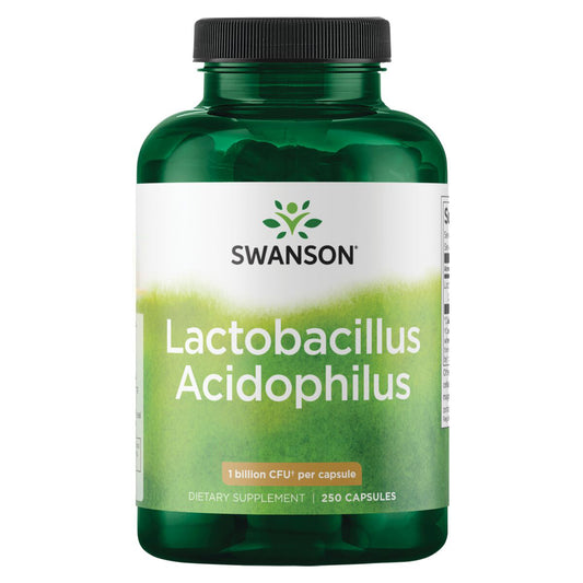 Swanson Premium Lactobacillus Acidófilo1 billon CFU, 250 cápsulas