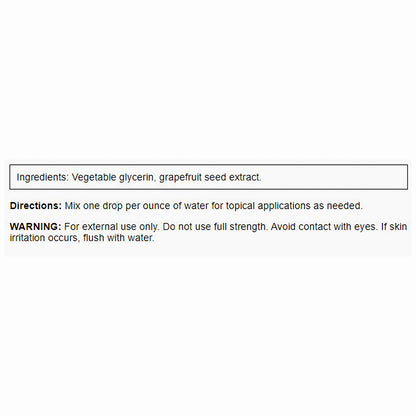 Swanson Extracto líquido de semilla de Pomelo Concentrado 1 fl oz (29.6 ml)