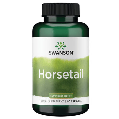 Swanson Suplemento de Horsetail 500 mg, 90 cápsulas