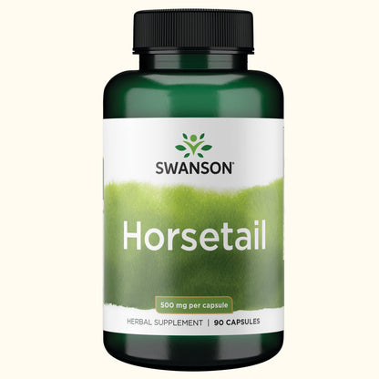 Swanson Suplemento de Horsetail 500 mg, 90 cápsulas