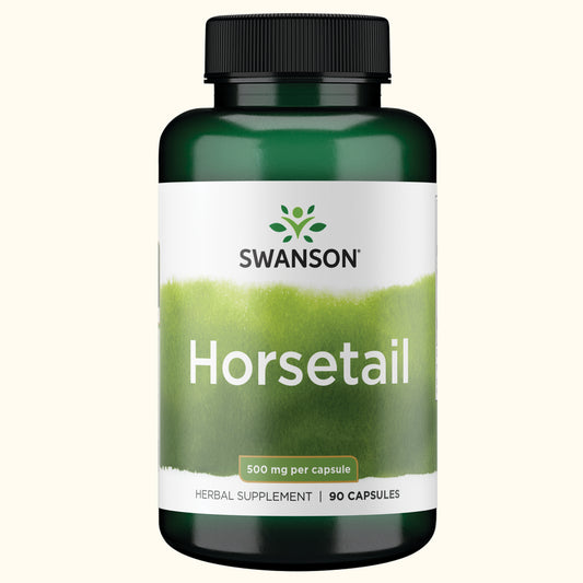 Swanson Suplemento de Horsetail 500 mg, 90 cápsulas