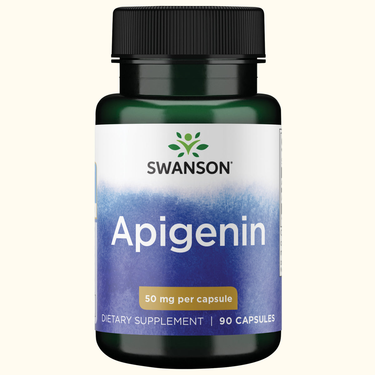 Swanson Apigenin Prostate Health, 50 mg, 90 Cápsulas, Non‑GMO, Certificado GMP