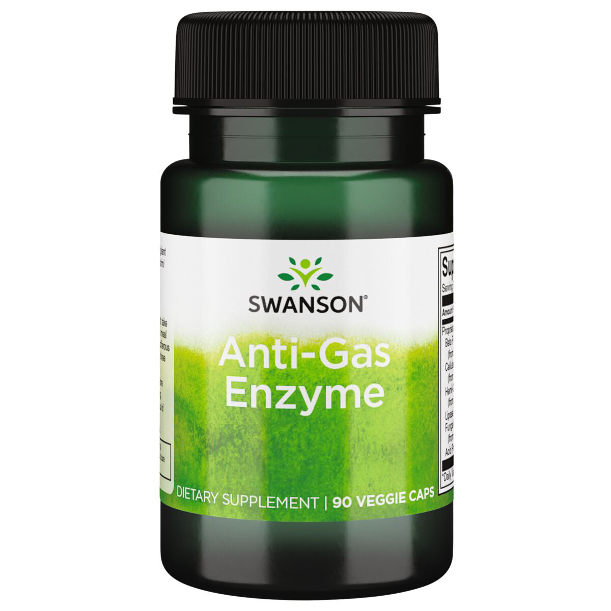 Swanson Enzimas antigases, 90 Cápsulas