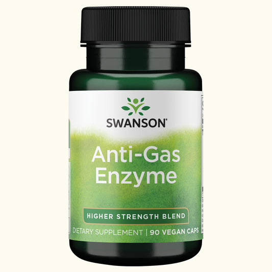 Swanson Enzimas antigases, 90 Cápsulas