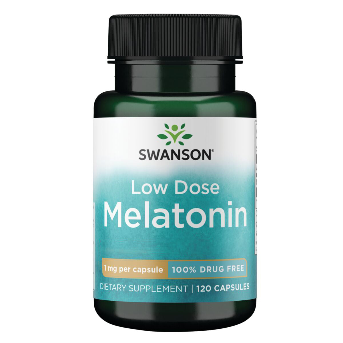 Swanson Suplemento Melatonina 1 mg, 120 cápsulas