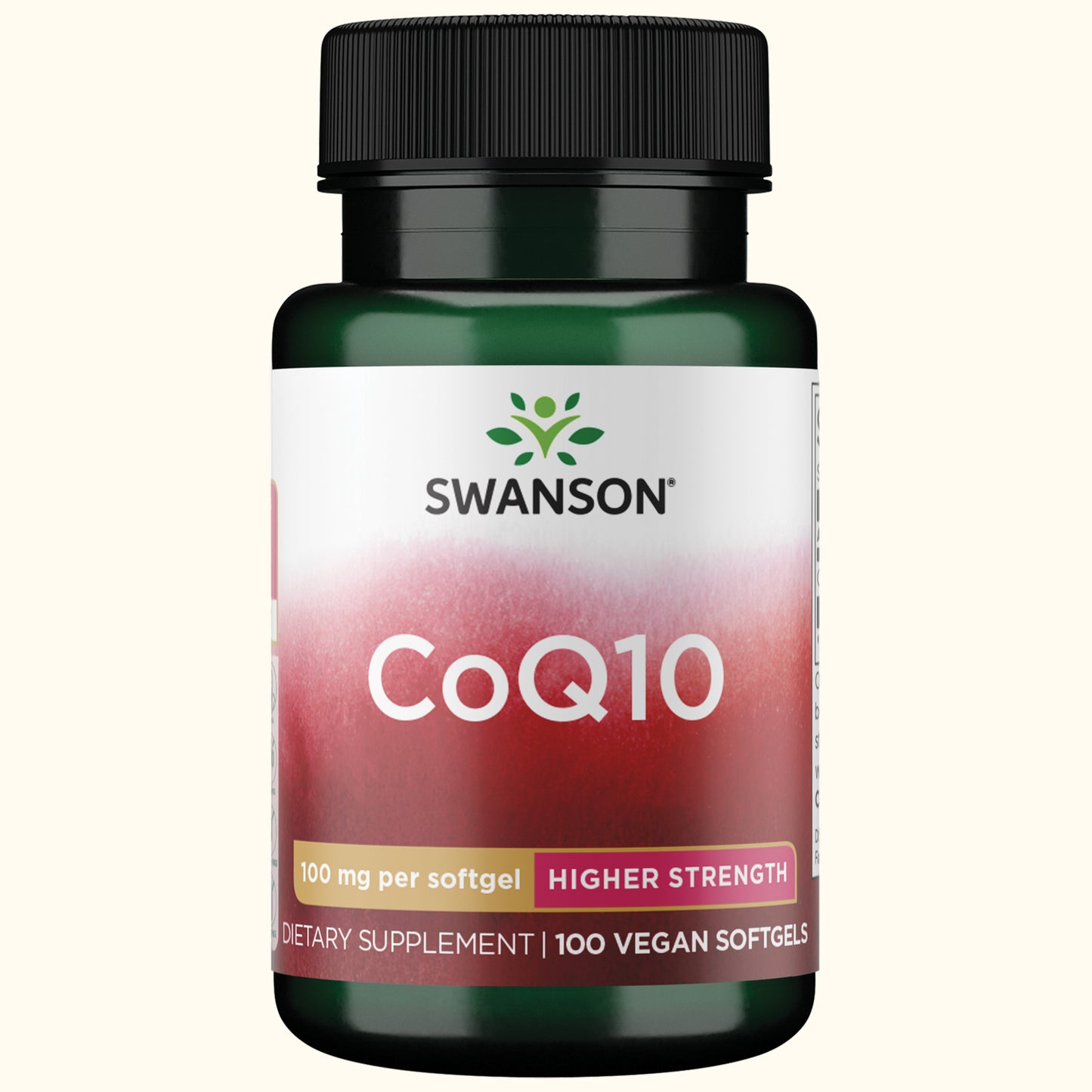 Swanson Suplemento de  CoQ10 100 mg, 100 cápsulas blandas