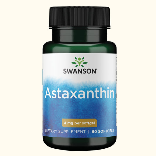 Swanson Suplemento de Astaxantina 4 mg, 60 cápsulas