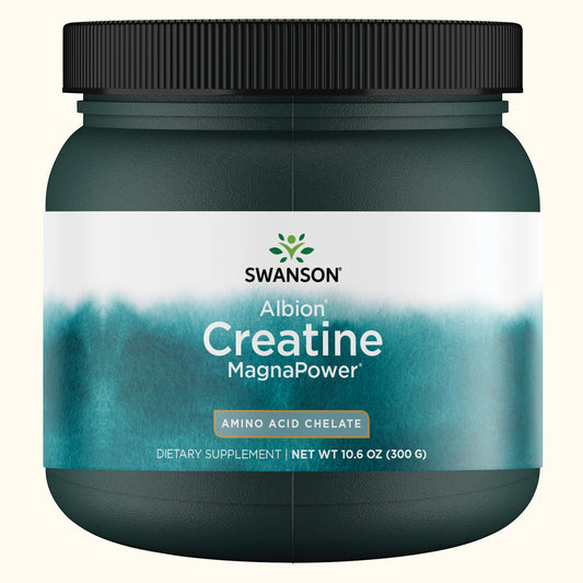 Swanson Suplemento de Creatina 100 % pura MagnaPower, 10.6 onzas (300 g)