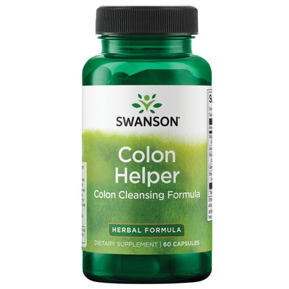 Swanson Suplemento Colon Helper, 60 cápsulas