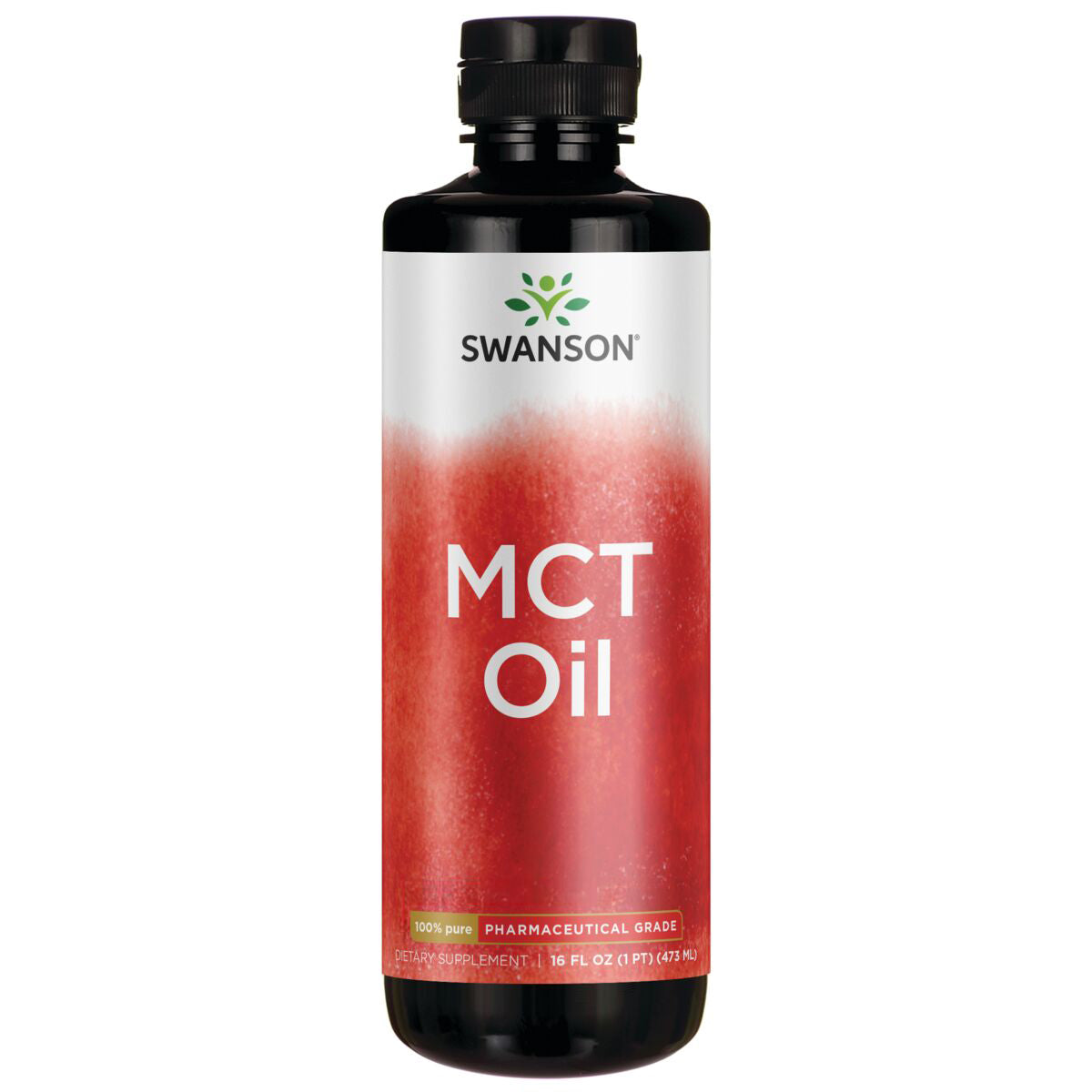 Swanson Suplemento Aceite de MCT 100 % puro, 16 onzas líquidas (473 ml)