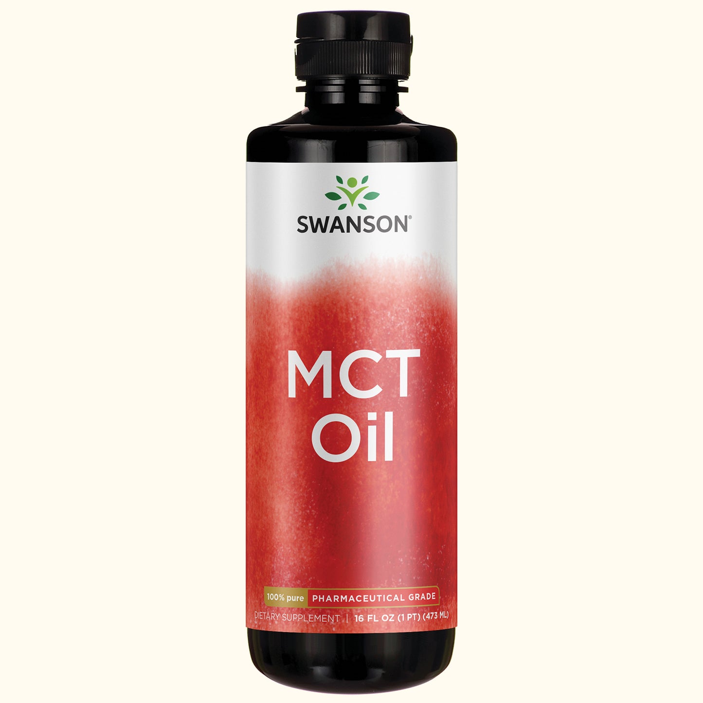 Swanson Suplemento Aceite de MCT 100 % puro, 16 onzas líquidas (473 ml)