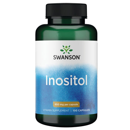 Swanson - Inositol - 650 mg 100 Cápsulas