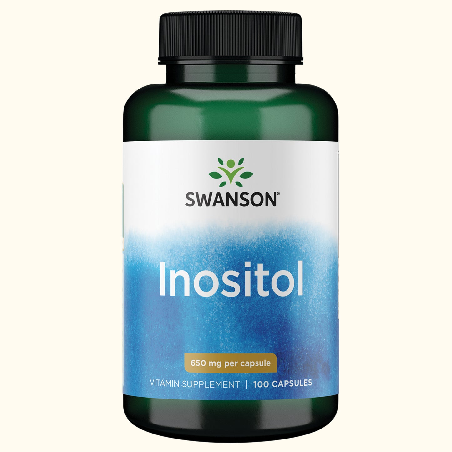 Swanson Suplemento de Inositol 650 mg, 100 Cápsulas
