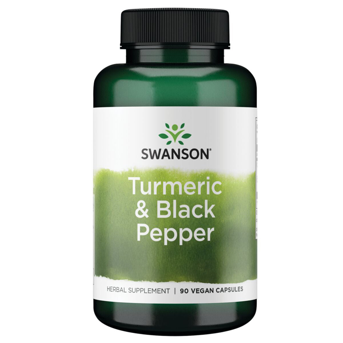 Swanson Suplemento de Cúrcuma y pimienta negra, 90 cápsulas