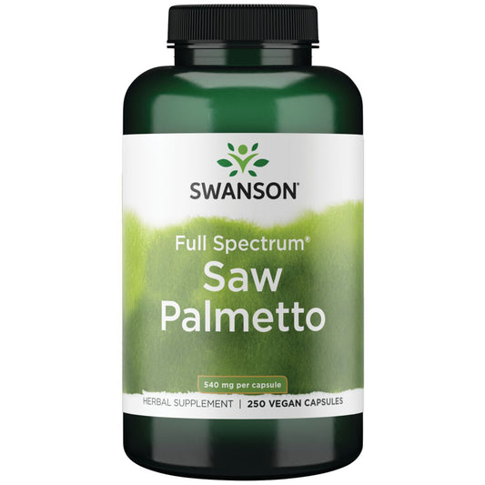 Swanson  Suplemento de Saw Palmetto 540 Mg, 250 Cápsulas